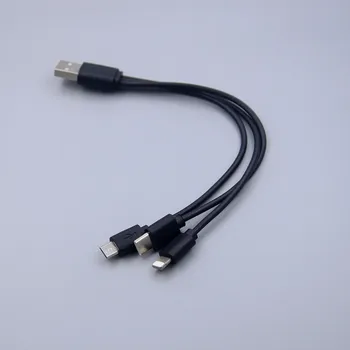Suitable for Mobile Power Charger Charging Cable a Three Triple USB Mobile Phone Integrated Machine Line
Suitable for Mobile Power Charger Charging Cable a Three Triple USB Mobile Phone Integrated Machine Line