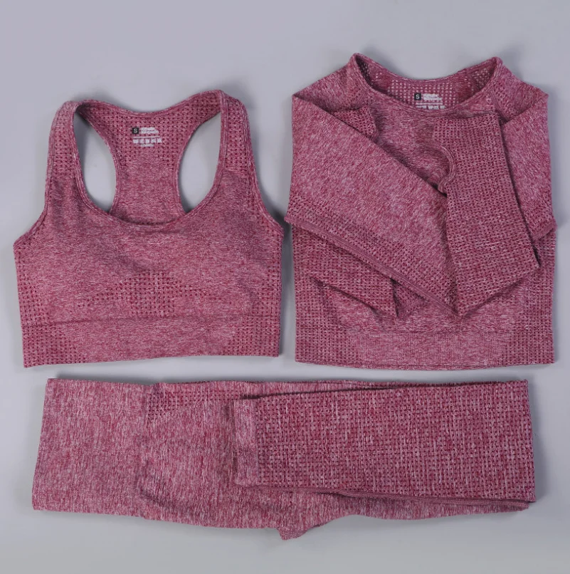Womens Athletic Apparel Factory Direct Supply High Waist Tight Yoga Pants with Pocket 3 Piece Set
Womens Athletic Apparel Factory Direct Supply High Waist Tight Yoga Pants with Pocket 3 Piece Set