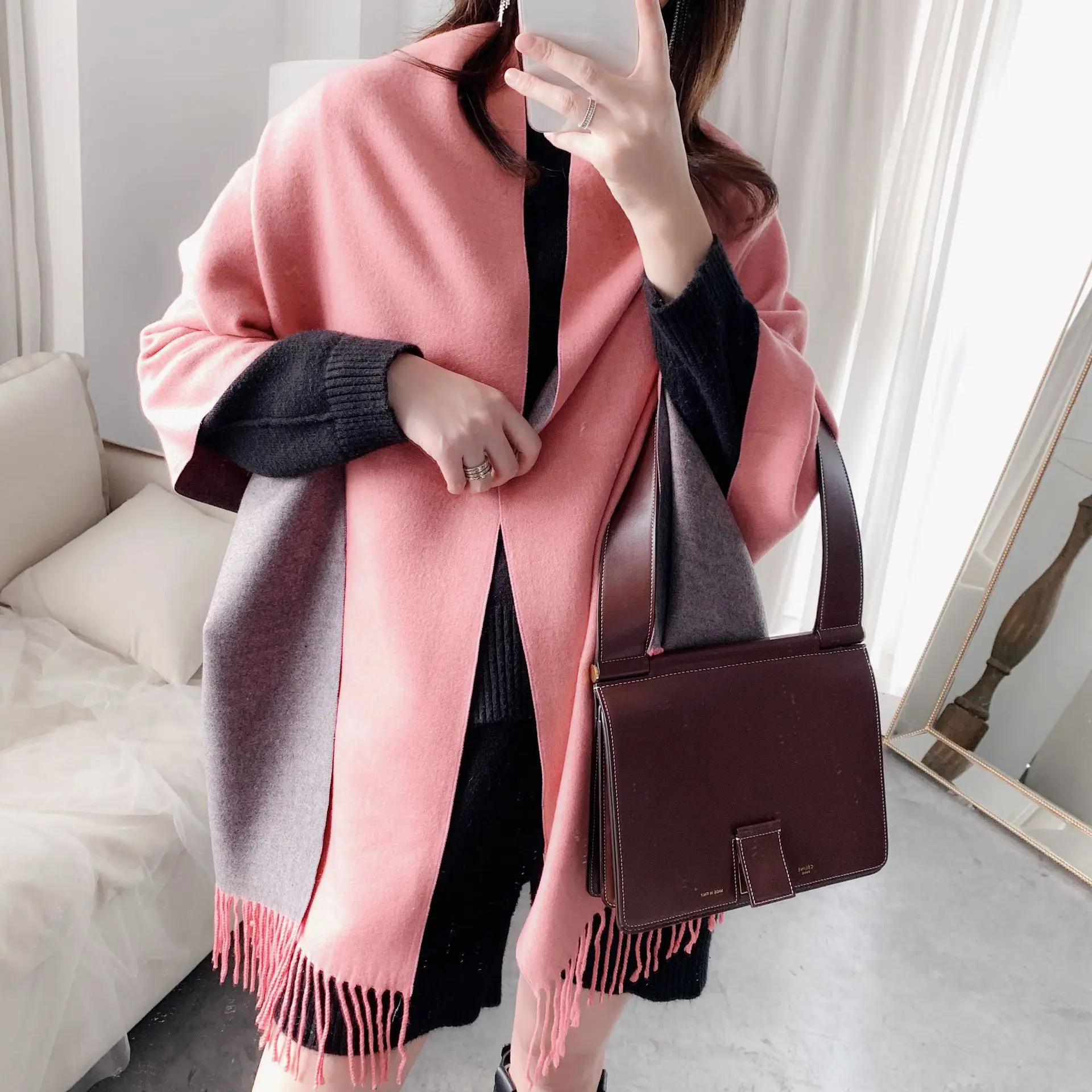 2019 Winter Solid Color Cashmere Scarf For Women Warm Poncho Neck Scarfs Female Fashion Long Shawls and Wraps Scarves For Ladies
2019 Winter Solid Color Cashmere Scarf For Women Warm Poncho Neck Scarfs Female Fashion Long Shawls and Wraps Scarves For Ladies