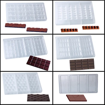 Meibum Polycarbonate Hard Candy Chocolate Mold Strip Blocky Line Texture Pattern Confectionery Mould Party Cake Decorating Tools
Meibum Polycarbonate Hard Candy Chocolate Mold Strip Blocky Line Texture Pattern Confectionery Mould Party Cake Decorating Tools