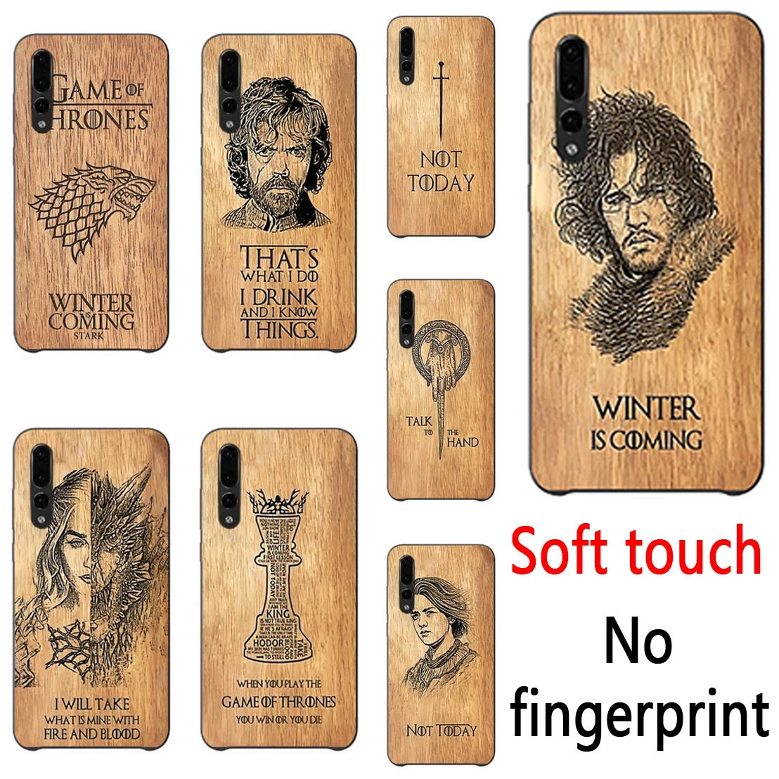 Game of Thrones character logo Wood Black phone case For Sotf Silicone TPU huawei p20 p30Lite p10 p9 p8 series aesthetic Coque 
Game of Thrones character logo Wood Black phone case For Sotf Silicone TPU huawei p20 p30Lite p10 p9 p8 series aesthetic Coque