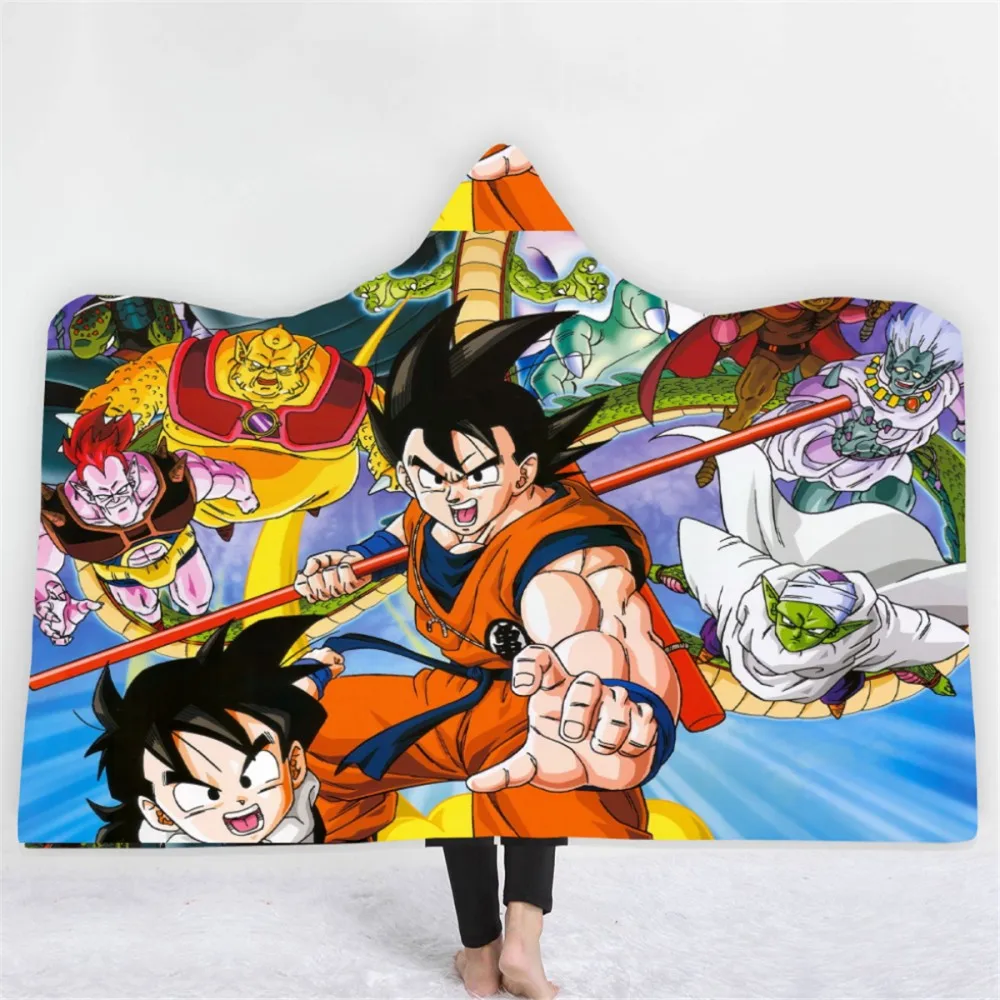 Anime Dragon Ball Z Plush Hooded Blanket Goku Defend Enemies Sherpa Blanket Winter Outside Wrap Blanket Adults Boys Nap Blanket
Anime Dragon Ball Z Plush Hooded Blanket Goku Defend Enemies Sherpa Blanket Winter Outside Wrap Blanket Adults Boys Nap Blanket