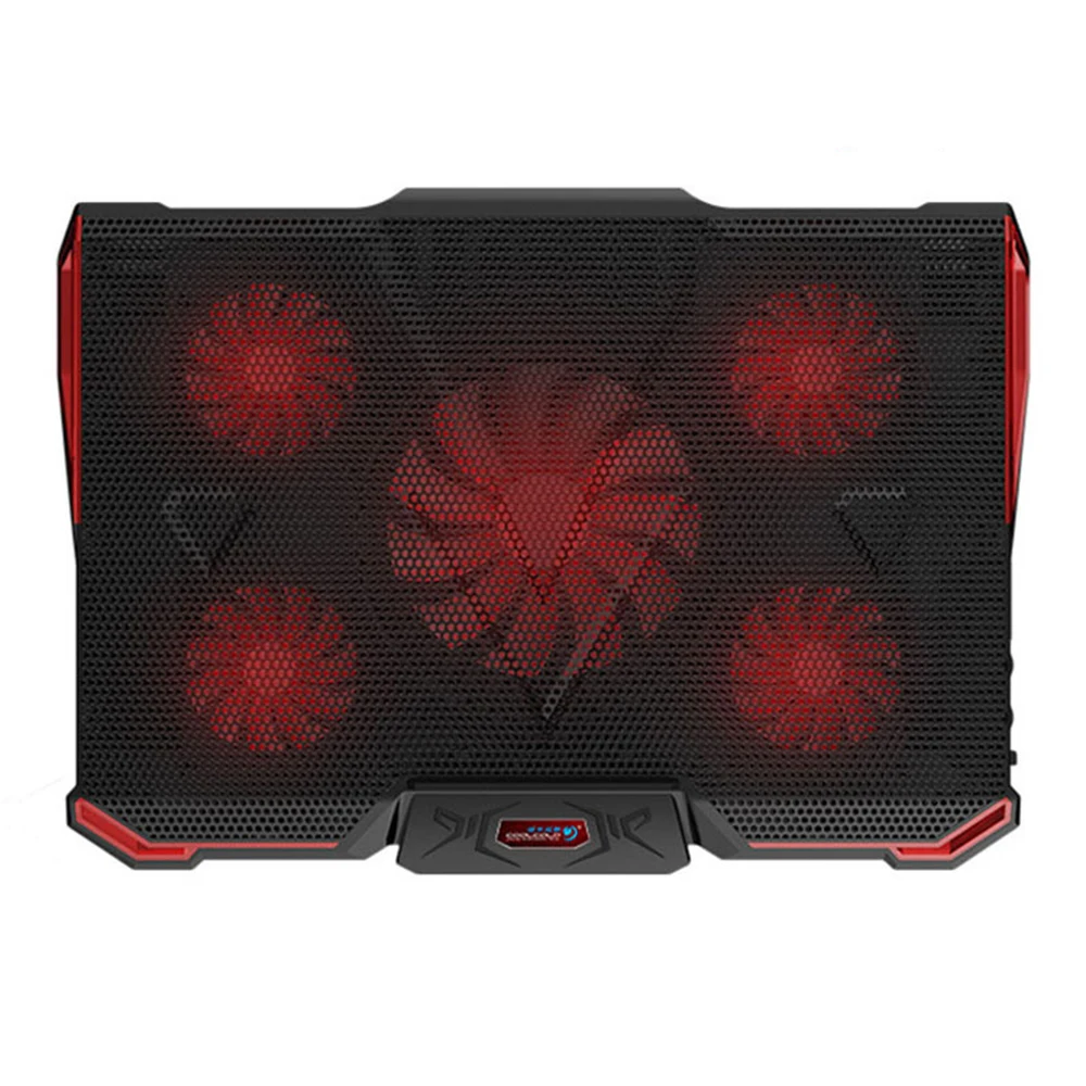 Laptop Cooler Cooling Pad With Silence 5pcs LED Fans USB 2.0 Adjustable Notebook Stand For Macbook Air/Pro 12 13 14 15.6 17.3
Laptop Cooler Cooling Pad With Silence 5pcs LED Fans USB 2.0 Adjustable Notebook Stand For Macbook Air/Pro 12 13 14 15.6 17.3