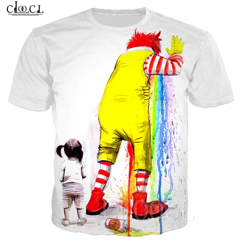 IT Clown T Shirt 3D Printed Funny Rainbow Clown Cartoon Anime T-shirt Harajuku Streetwear Sportswear Oversized Tshirt Sweatshirt
IT Clown T Shirt 3D Printed Funny Rainbow Clown Cartoon Anime T-shirt Harajuku Streetwear Sportswear Oversized Tshirt Sweatshirt