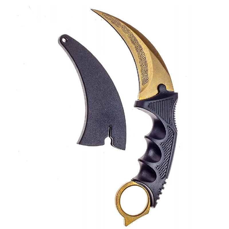 HS Tools Outdoor Csgo Karambit Knife Hunting Knives Survival Tactical Claw Knife Pocket Self Defense Offensive Camping Tool
HS Tools Outdoor Csgo Karambit Knife Hunting Knives Survival Tactical Claw Knife Pocket Self Defense Offensive Camping Tool