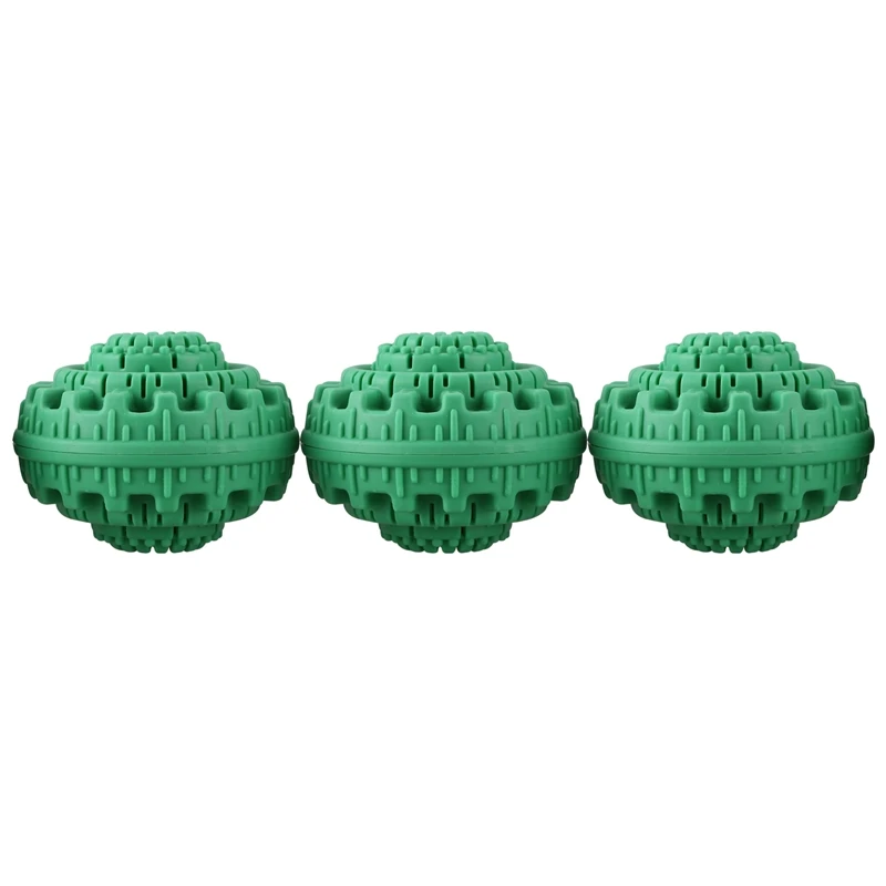 3pcs Green Magic Washing Laundry Ball Reusable Anion Molecules Cleaning Eco-friendly Personal Care Anti-winding Cleaning Tool
3pcs Green Magic Washing Laundry Ball Reusable Anion Molecules Cleaning Eco-friendly Personal Care Anti-winding Cleaning Tool