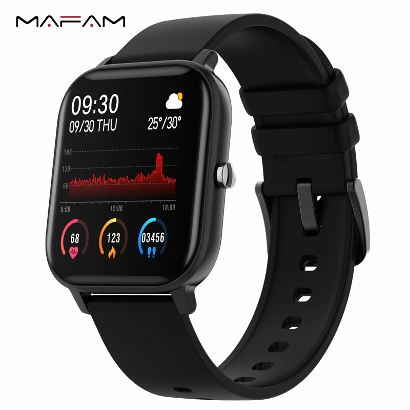 MAFAM P8 Full Screen Touch Smart Watch Men Women Heart Rate Monitor Weather Forecast Custom Dial Watch For Huawei xiaomi 2020
MAFAM P8 Full Screen Touch Smart Watch Men Women Heart Rate Monitor Weather Forecast Custom Dial Watch For Huawei xiaomi 2020