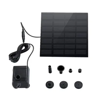 Solar Fountain Pump Solar Pond Pump Solar Panel Water Pump for Garden Pool Pond Aquarium Fountain with 4 Nozzles
Solar Fountain Pump Solar Pond Pump Solar Panel Water Pump for Garden Pool Pond Aquarium Fountain with 4 Nozzles