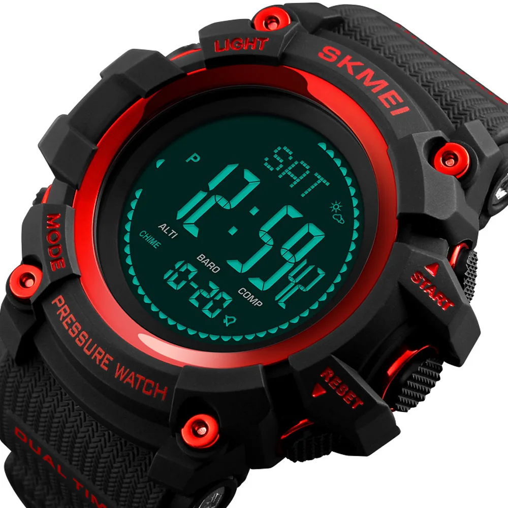 Mens Sports Watches for Running Pedometer Digital Waterproof Wristwatch Multifunctional Compass Outdoor Watch
Mens Sports Watches for Running Pedometer Digital Waterproof Wristwatch Multifunctional Compass Outdoor Watch