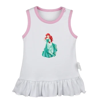 Cartoon Cute Little Mermaid Ariel Newborn Baby Girls Dresses Toddler Sleeveless Dress Infant Cotton Clothes 
Cartoon Cute Little Mermaid Ariel Newborn Baby Girls Dresses Toddler Sleeveless Dress Infant Cotton Clothes