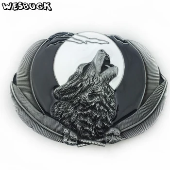 WesBuck Brand High quality 3D Roar Wolf Cowboy Metal Belt Buckle Fashion Animal Buckles For 4cm Wide Belt Men Jeans accessories
WesBuck Brand High quality 3D Roar Wolf Cowboy Metal Belt Buckle Fashion Animal Buckles For 4cm Wide Belt Men Jeans accessories