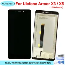 5.5" new For Ulefone Armor X5 LCD Display + Touch Screen 100% Original Qulaity Tested LCD Digitizer For ARMOR X 5 X3 Phone +Tool
5.5" new For Ulefone Armor X5 LCD Display + Touch Screen 100% Original Qulaity Tested LCD Digitizer For ARMOR X 5 X3 Phone +Tool