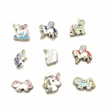 Mix12pcs/lot cartoon Charms unicorn Floating Charms for Floating Memory charms Lockets DIY Jewelry
Mix12pcs/lot cartoon Charms unicorn Floating Charms for Floating Memory charms Lockets DIY Jewelry