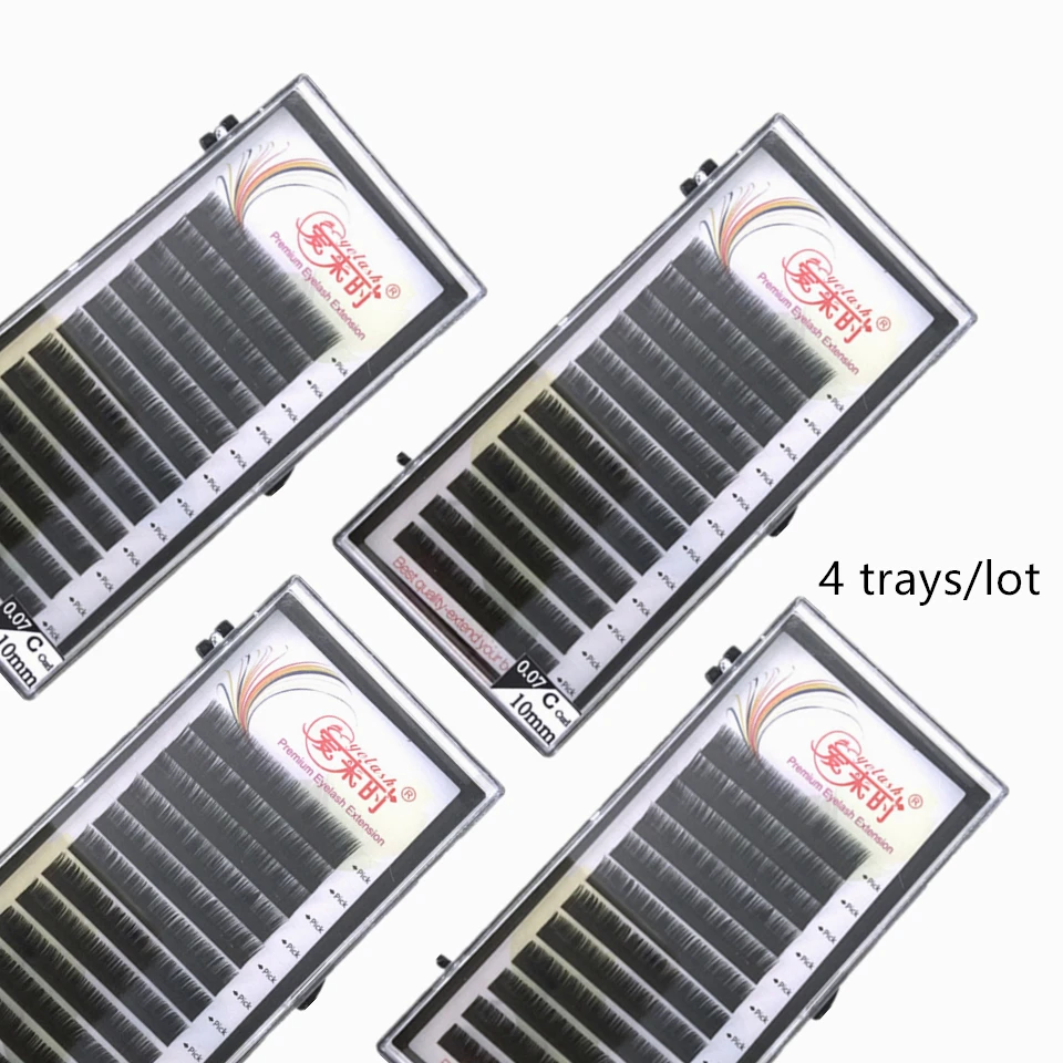 NEWCOME 4 trays/lot False Eyelashes Mink Individual Eyelash Extension Korea Silk Eyelashes Lash Extension Cilia 0.03-0.25mm
NEWCOME 4 trays/lot False Eyelashes Mink Individual Eyelash Extension Korea Silk Eyelashes Lash Extension Cilia 0.03-0.25mm