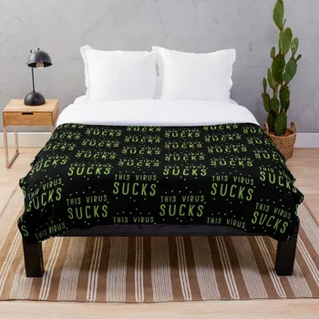 This VIRUS SUCKS Throw Blanket Soft Sherpa Blanket Bed Sheet Single Knee Blanket Office Nap Blanket
This VIRUS SUCKS Throw Blanket Soft Sherpa Blanket Bed Sheet Single Knee Blanket Office Nap Blanket