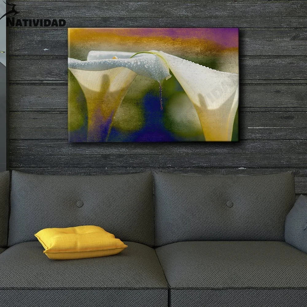 Flowers Canvas Painting Wall Art Decor Large Realistic Rain Dew Art Poster Oil Painting Living Room Hall Bedroom Home Decoration
Flowers Canvas Painting Wall Art Decor Large Realistic Rain Dew Art Poster Oil Painting Living Room Hall Bedroom Home Decoration