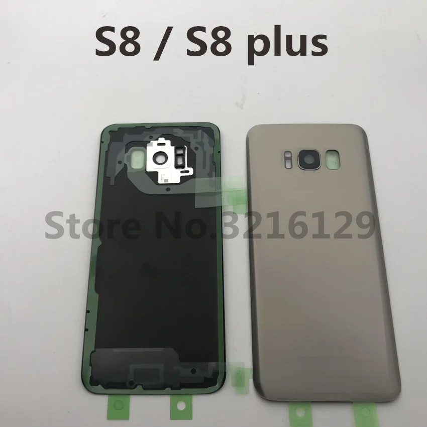 Original Glass For Samsung Galaxy S8 S8 Plus G950F G955F Back Battery Cover Door Rear Housing Case Replacement + Adhesive Sticke
Original Glass For Samsung Galaxy S8 S8 Plus G950F G955F Back Battery Cover Door Rear Housing Case Replacement + Adhesive Sticke