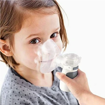 Portable Ultrasonic Nebulizer mini handheld inhaler Humidifier Respirator Congestion and Asthma Breathing Treatment for Children
Portable Ultrasonic Nebulizer mini handheld inhaler Humidifier Respirator Congestion and Asthma Breathing Treatment for Children