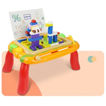 netic Drawing Board and Building Table 2-In-1 Multifunctional Building Table Toy for Children 3 Years Old(Orange)
netic Drawing Board and Building Table 2-In-1 Multifunctional Building Table Toy for Children 3 Years Old(Orange)