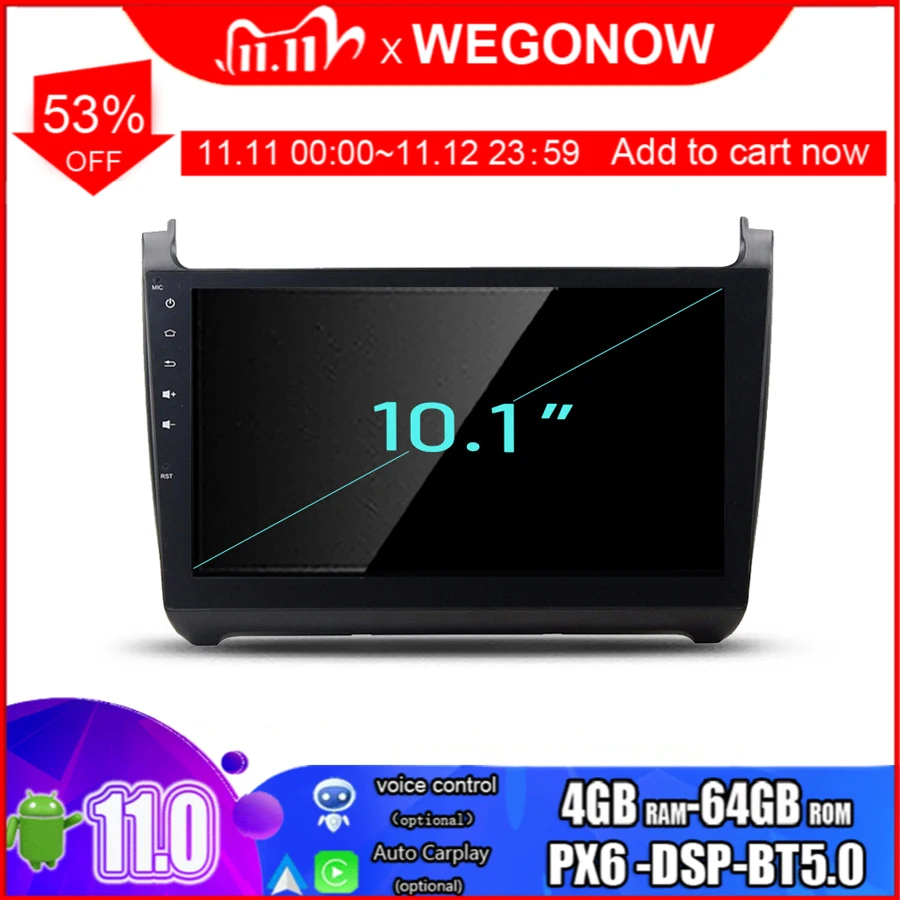 Автомобильный DVD-плеер PX6 DSP Android 11 0 64 Гб ПЗУ 8 ядер GPS карта usb RDS радио Wi-Fi Bluetooth5.0 DVR