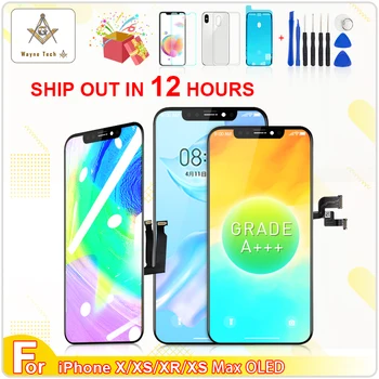 Quality 100% Test TFT/AMOLED LCD Replacement For iPhone X Display 3D Digitizer Touch Screen Assembly free shipping
Quality 100% Test TFT/AMOLED LCD Replacement For iPhone X Display 3D Digitizer Touch Screen Assembly free shipping