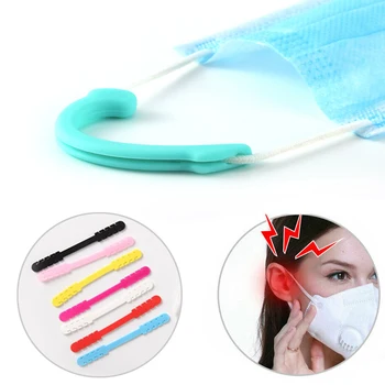 1Pair Silicone Mask Ear Hook Anti-Pain Invisible Face Mask Ear Grips Reusable Soft mask Protection Ears hang for Universal Mask
1Pair Silicone Mask Ear Hook Anti-Pain Invisible Face Mask Ear Grips Reusable Soft mask Protection Ears hang for Universal Mask