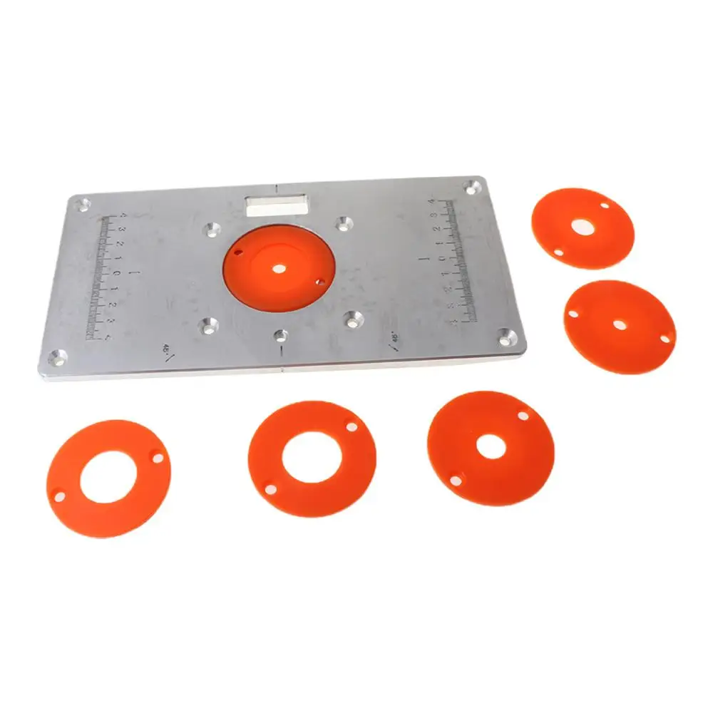 Multifunctional Router Table Insert Plate Mounting DIY Flip Board for Woodworking Engraving Cutting Trimmer Accessories
Multifunctional Router Table Insert Plate Mounting DIY Flip Board for Woodworking Engraving Cutting Trimmer Accessories