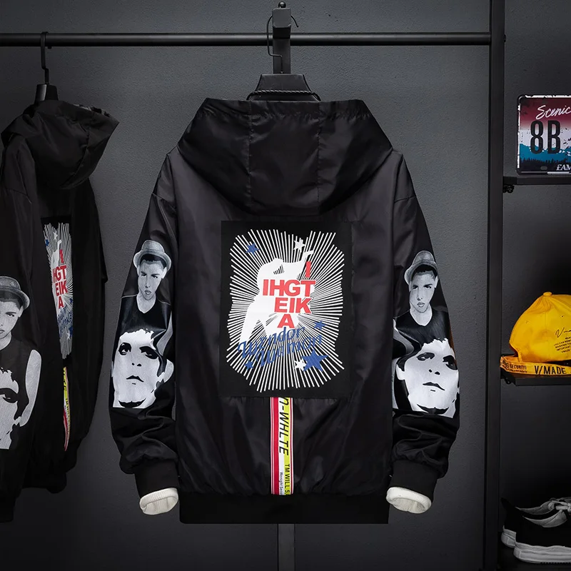 Reversible Camouflage Casual Patchwork Jacket Men Hip Hop Spring Autumn Male Windbreaker Hooded Coat Bomber Jacket Men Plus siz
Reversible Camouflage Casual Patchwork Jacket Men Hip Hop Spring Autumn Male Windbreaker Hooded Coat Bomber Jacket Men Plus siz