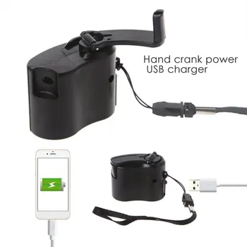 Clockwise Rotation Hand Crank Charger USB Camping Durable Hand Crank Charging Survival Gear Portable Travel Hand Power Dynamo
Clockwise Rotation Hand Crank Charger USB Camping Durable Hand Crank Charging Survival Gear Portable Travel Hand Power Dynamo