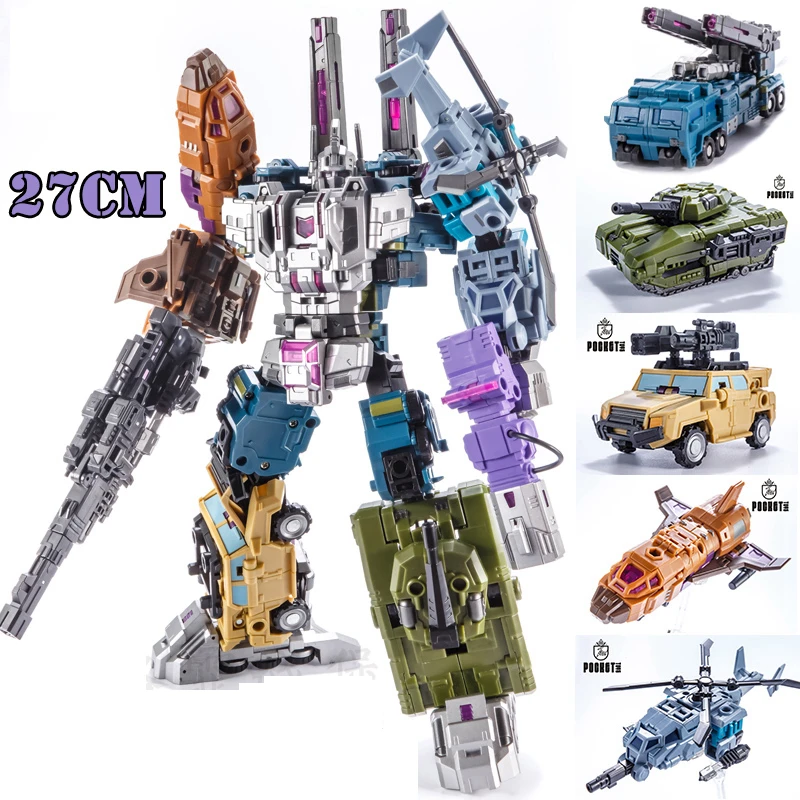 Transformation Bruticus 5IN1 G1 PT05 PT-05 Oversize 27CM Action Figure Robot Kids Toys Combination Deformation Collection Model
Transformation Bruticus 5IN1 G1 PT05 PT-05 Oversize 27CM Action Figure Robot Kids Toys Combination Deformation Collection Model