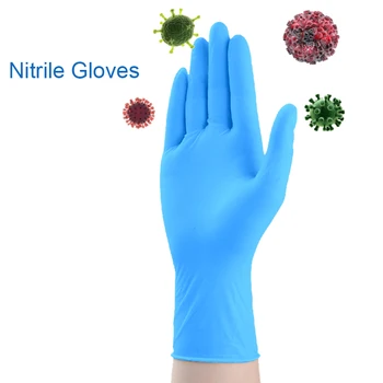 100Pcs Nitrile Disposable Gloves Powder Free Rubber Latex Free Household Cleaning Gloves Sterile Comfortable Blue Rubber Gloves
100Pcs Nitrile Disposable Gloves Powder Free Rubber Latex Free Household Cleaning Gloves Sterile Comfortable Blue Rubber Gloves