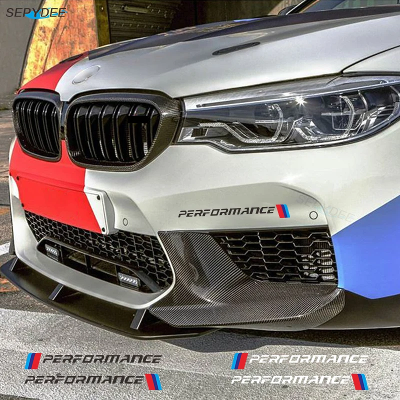 2Pcs/lot Car Stickers M Performance Front Bumper Vinyl Decal Sticker For BMW 1 2 3 4 5 7 X5 X6 M5 M6 Series Car Accessories
2Pcs/lot Car Stickers M Performance Front Bumper Vinyl Decal Sticker For BMW 1 2 3 4 5 7 X5 X6 M5 M6 Series Car Accessories