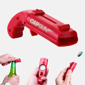 Portable Beer Opener Cap Gun Creative Flying Cap Launcher BottleBar Tool Drink Opening Gun Shaped Bottle Lids Shooter Red Gray
Portable Beer Opener Cap Gun Creative Flying Cap Launcher BottleBar Tool Drink Opening Gun Shaped Bottle Lids Shooter Red Gray