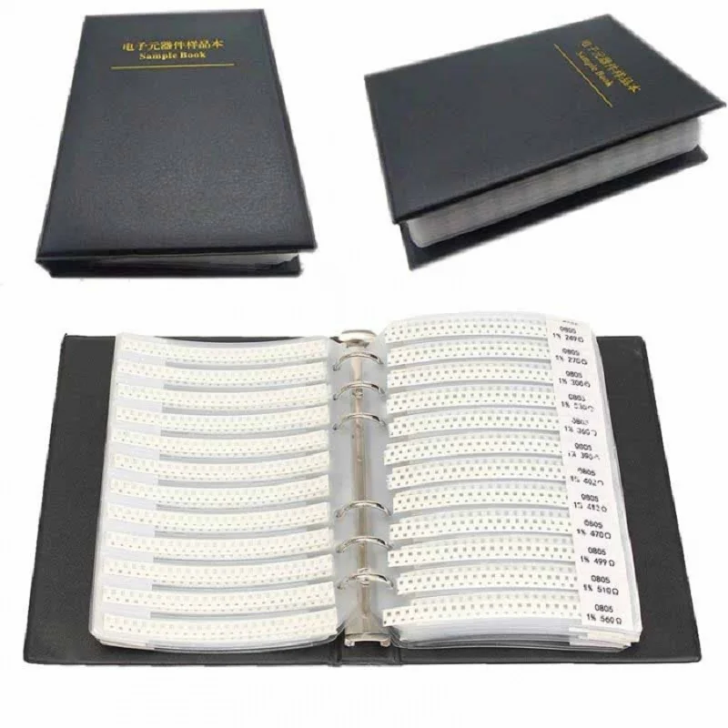 Resistor Capacitor Inductor SMD SMT Electronic Components Empty Sample Book 20 Pages for Electronic Components Collector 
Resistor Capacitor Inductor SMD SMT Electronic Components Empty Sample Book 20 Pages for Electronic Components Collector