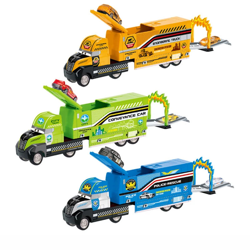 4Pcs/set Alloy Diecasts Cargo Conveyance Container Engineering Truck 29cm Police Rescue Car Modle Birthday Gift Toy For Boy Y167
4Pcs/set Alloy Diecasts Cargo Conveyance Container Engineering Truck 29cm Police Rescue Car Modle Birthday Gift Toy For Boy Y167