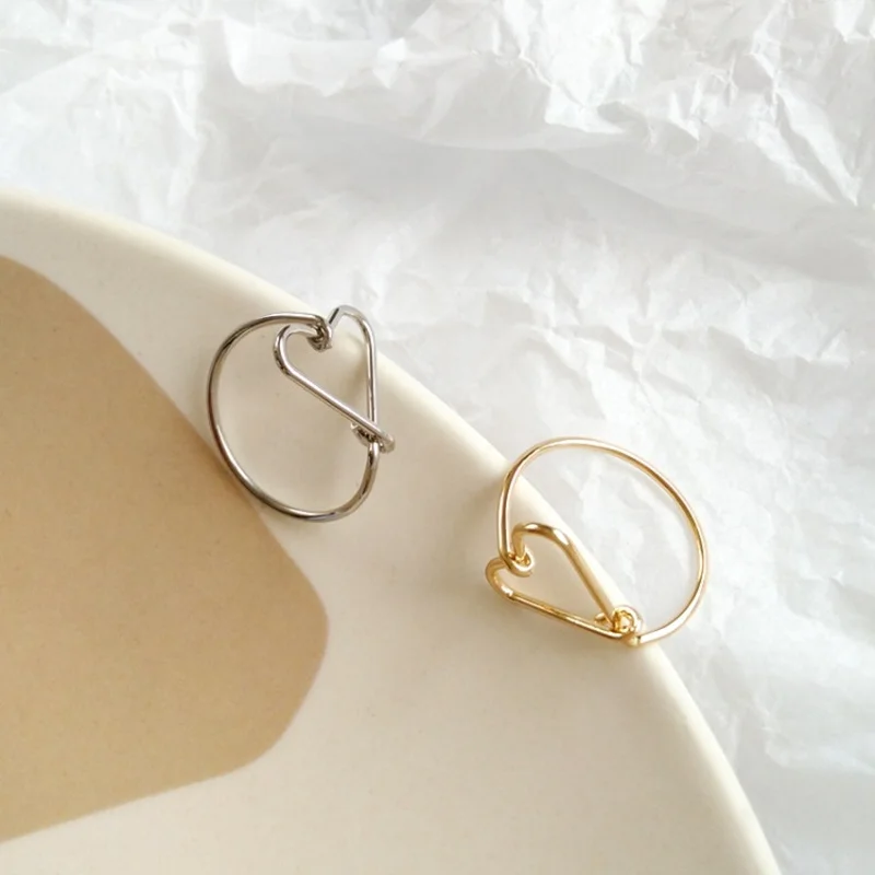 HZ 2019 New Minimalist Gold Silver Knot Hollow Geometric Love Heart Simple Metal Finger Rings for Women Girls Gifts Daily
HZ 2019 New Minimalist Gold Silver Knot Hollow Geometric Love Heart Simple Metal Finger Rings for Women Girls Gifts Daily