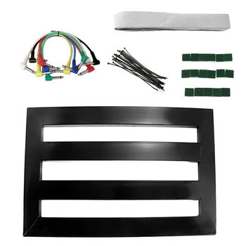 Guitar Effect Pedal Board Setup DIY Guitar Pedalboard with Magic Tape and Effect Pedal Connecting Line Musical Instrument Access
Guitar Effect Pedal Board Setup DIY Guitar Pedalboard with Magic Tape and Effect Pedal Connecting Line Musical Instrument Access
