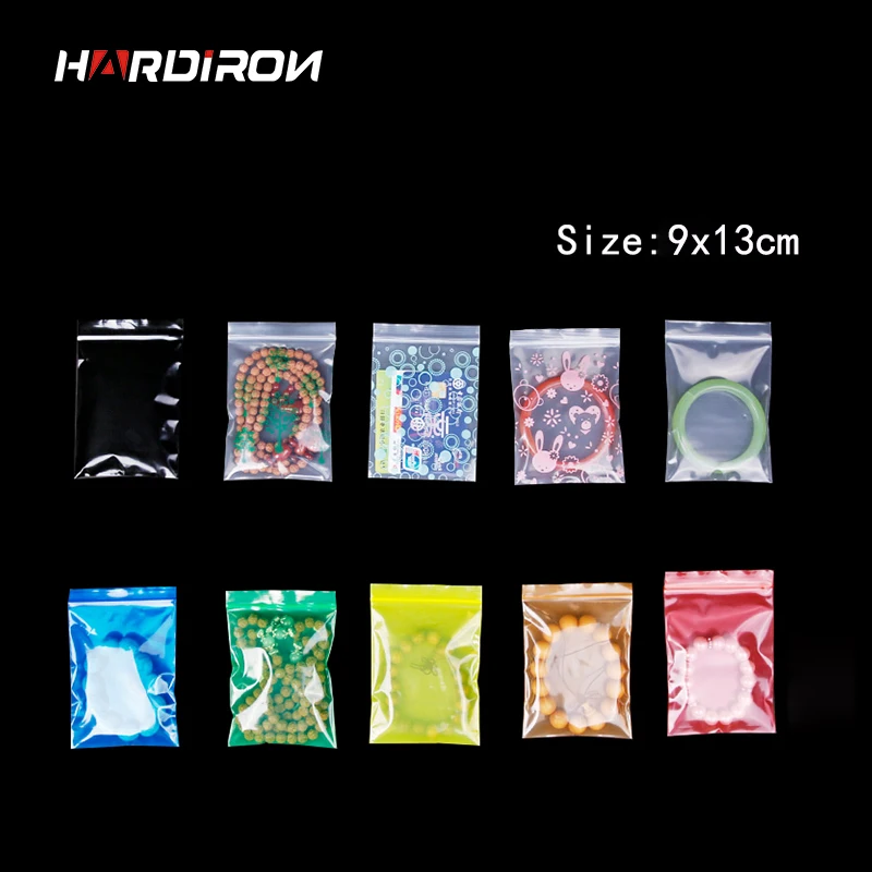 HARDIRON 9x13cm Thickened Transparent Zipper Lock Bag Cute Cartoon Transparent Plastic Bag Jewelry Storage Packaging Bag
HARDIRON 9x13cm Thickened Transparent Zipper Lock Bag Cute Cartoon Transparent Plastic Bag Jewelry Storage Packaging Bag