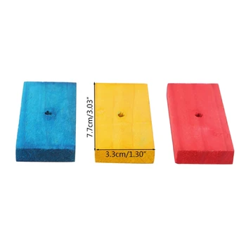 Colorful Rectangle Wood Blocks Chew Toys Accessories For Pet Hamster Rabbit Bird LX9C
Colorful Rectangle Wood Blocks Chew Toys Accessories For Pet Hamster Rabbit Bird LX9C