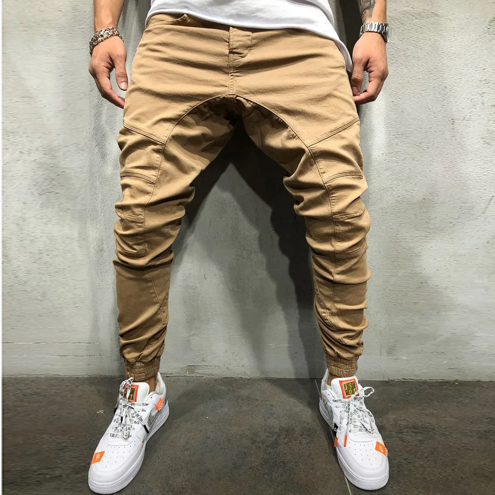 Men Pants Fashion Zipper Decoration Splicing Harem Joggers Pants Male Trousers Solid Pants Sweatpants Large Size Pencil Pants
Men Pants Fashion Zipper Decoration Splicing Harem Joggers Pants Male Trousers Solid Pants Sweatpants Large Size Pencil Pants