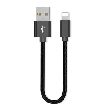 25CM Short Braided USB Cable 2.4A Fast Charging Cable for iPhone XR XS 8 7 6 Plus 5 Mobile phone Cable for lighting iOS Cord
25CM Short Braided USB Cable 2.4A Fast Charging Cable for iPhone XR XS 8 7 6 Plus 5 Mobile phone Cable for lighting iOS Cord