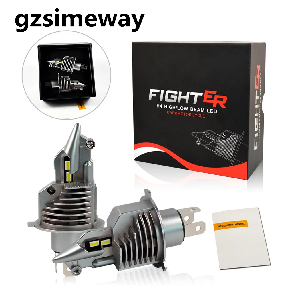 Автомобильные светодиодные фары gzsimeway H4, дальний свет, ближний свет, автомобильные/мотоциклетные фары, лампа с ZES чипом 80 вт 6000K, автомобильная светодиодная лампа 12 в
Автомобильные светодиодные фары gzsimeway H4, дальний свет, ближний свет, автомобильные/мотоциклетные фары, лампа с ZES чипом 80 вт 6000K, автомобильная светодиодная лампа 12 в