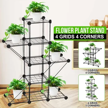 3/4/5 Tiers Flower Rack Plant Stand Multi Flower Stand Shelves Bonsai Display Shelf Yard Garden Patio Balcony Pot Plant Stand
3/4/5 Tiers Flower Rack Plant Stand Multi Flower Stand Shelves Bonsai Display Shelf Yard Garden Patio Balcony Pot Plant Stand