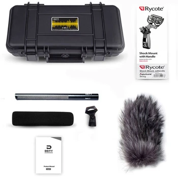 Deity Microphones S-MIC 2 KIT Microphone roadcast Mic with Super Low Noise Low-Noise Directional Condenser Microphone
Deity Microphones S-MIC 2 KIT Microphone roadcast Mic with Super Low Noise Low-Noise Directional Condenser Microphone