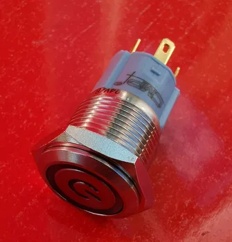 CMP Specializing in metal waterproof button switch 16MM With lamp The color of the LED light is red, green, yellow, blue and whi
CMP Specializing in metal waterproof button switch 16MM With lamp The color of the LED light is red, green, yellow, blue and whi