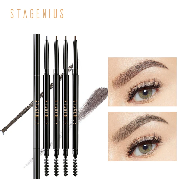 STAGENIUS Eyebrow Pencil Waterproof Promotion Natural Makeup for Woman Black Brown Eye brow Make Up Set
STAGENIUS Eyebrow Pencil Waterproof Promotion Natural Makeup for Woman Black Brown Eye brow Make Up Set