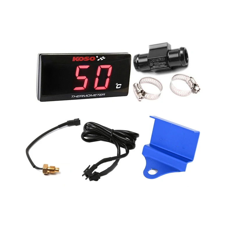 SMOK Universal Motorcycle Thermometer Instruments Water Temperature Digital Display Meter Gauge Sensor Adapter Bracket For KOSO
SMOK Universal Motorcycle Thermometer Instruments Water Temperature Digital Display Meter Gauge Sensor Adapter Bracket For KOSO