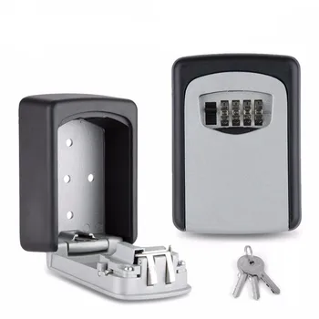 1PCS Key Lock Box Wall Mounted Aluminum Alloy Key Safe Box Weatherproof 4 Digit Combination Key Storage Lock Box Indoor Outdoor
1PCS Key Lock Box Wall Mounted Aluminum Alloy Key Safe Box Weatherproof 4 Digit Combination Key Storage Lock Box Indoor Outdoor
