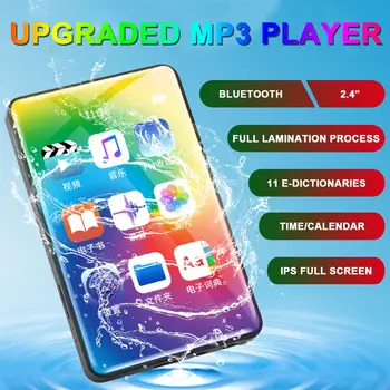 High Quality MP3 Player with Bluetooth4.1 2.4" Screen Portable Audio Video Player with FM Radio Voice Recorder Drop Ship
High Quality MP3 Player with Bluetooth4.1 2.4" Screen Portable Audio Video Player with FM Radio Voice Recorder Drop Ship