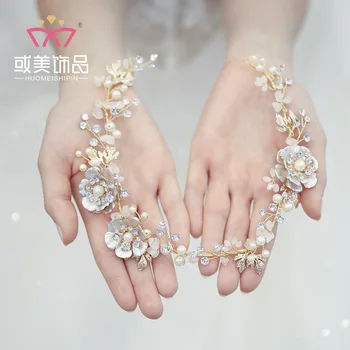 Hairband Golden Hair Hoop Pearl Headwear Bridal Wedding Hair Accessories Handmade Hair Jewelry Bride Hairpins D2356
Hairband Golden Hair Hoop Pearl Headwear Bridal Wedding Hair Accessories Handmade Hair Jewelry Bride Hairpins D2356